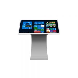 Capacitive Horizontal Touch Screen Display Digital Signage Kiosk