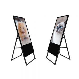 Portable Digital Signage LCD Screen Advertising Display floor stand