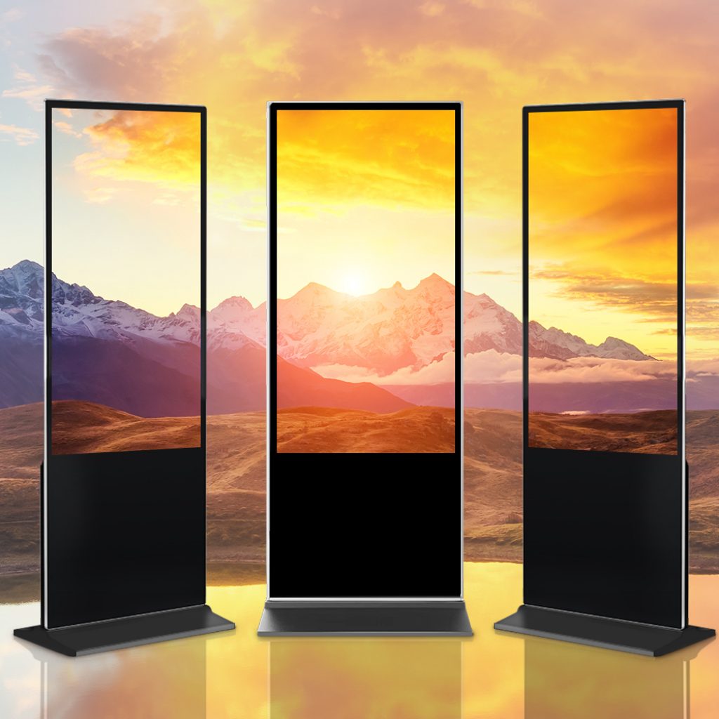 floor standing digital signage-2