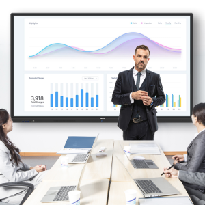 FVASEE All-in-One 75 Inch Interactive Touch Screen HS-FSX75
