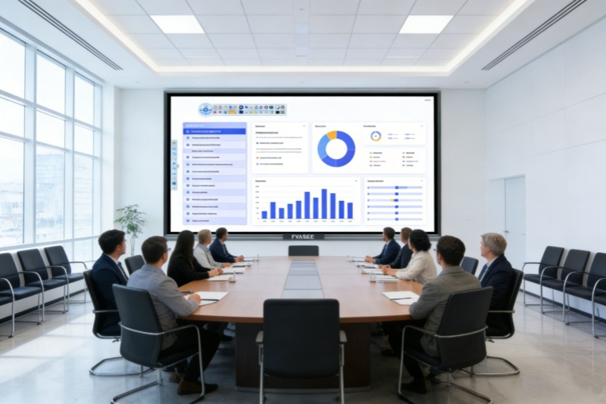 FVASEE All-in-One Conference Displays for Hybrid Meetings & Modern ...