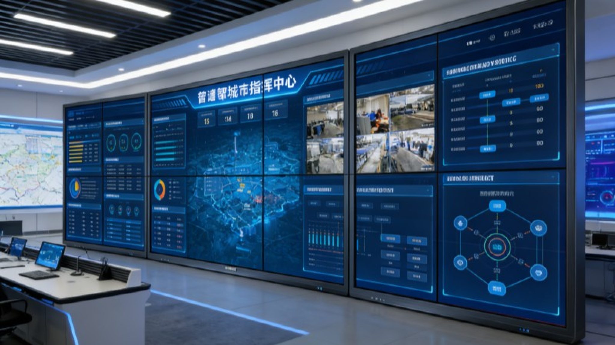 Fvasee Smart City Control Room Displays: Key Features for Urban ...