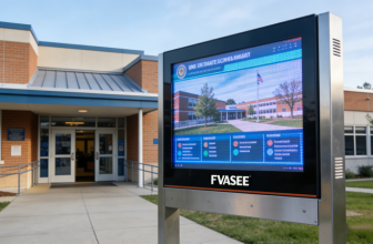 Outdoor Campus Digital Displays | FVASEE