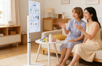 Portable Smart TV for Home Workouts with Apps | FVASEE Fitness Smart Display