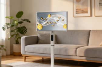 Fvasee Portable Smart TV for Small Apartments: Space-Saving Smart Living