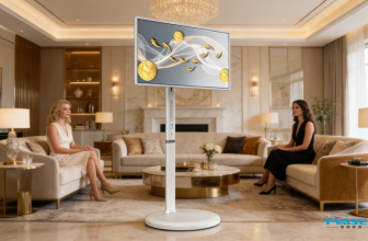 Smart Home Entertainment Display | FVASEE Portable Smart TV for Connected Living