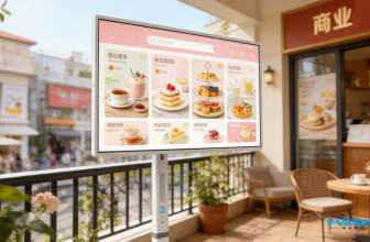 Fvasee Portable Smart TV for Outdoor Balcony: Wireless & Flexible Entertainment