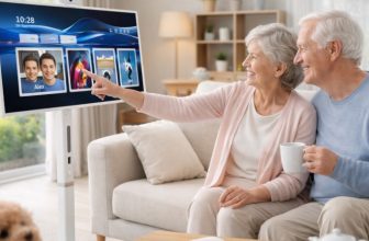 Fvasee Portable Smart TV for Seniors: Easy, Safe & Comfortable Viewing
