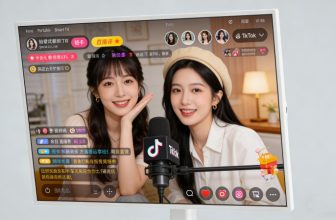 FVASEE Portable Smart TV for TikTok Live Streaming Setup
