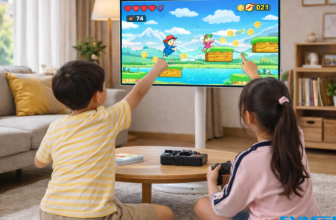 Smart TV on Wheels for Kids’ Rooms | Portable Entertainment & Learning Display