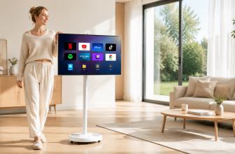 Best Uses for a Smart TV on Wheels in Homes and Businesses