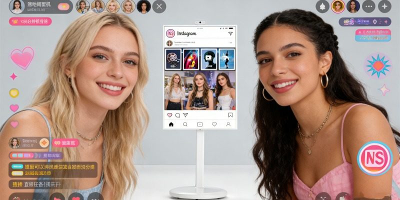 Fvasee Portable Smart TV for Content Creators & Live Streaming