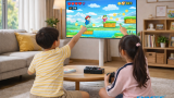 Smart TV on Wheels for Kids’ Rooms | Portable Entertainment & Learning Display