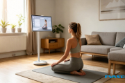 FVASEE StandBy Me TV for Yoga and Meditation | Wellness Smart Display for Home Practice