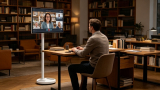Rolling Smart Screen for Home Office | Flexible Smart Display for Remote Work
