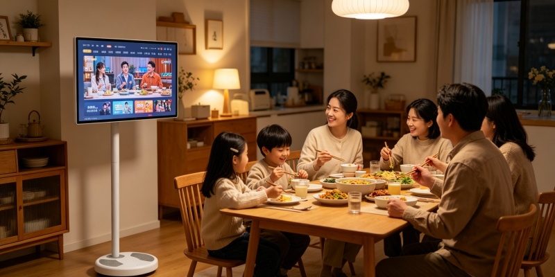 Fvasee Best Smart TV on Wheels for Bedroom Viewing in 2026