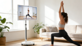 Portable Smart TV for Home Fitness Workouts | Smart Screen for Exercise Anywhere