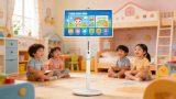 Fvasee Portable Smart TV for Kids Rooms: Safe, Fun & Educational