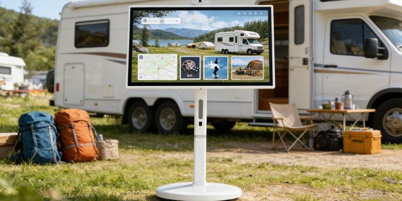 Fvasee Portable Smart TV for RV and Travel: Wireless Entertainment Anywhere