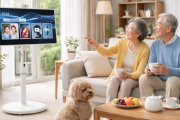FVASEE Portable Smart TV for Senior-Friendly Homes | Easy & Comfortable Viewing