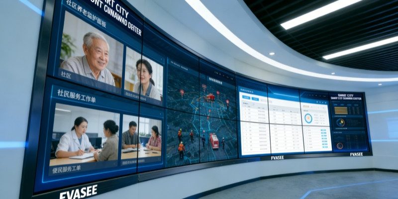 Fvasee Public Safety Display Solutions for Smart City Surveillance Centers